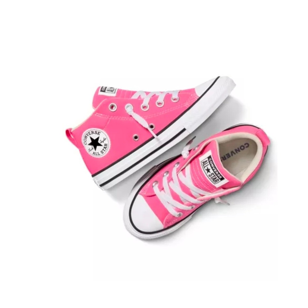 Converse Kids CTAS Street Mid Top Sneakers Pink Watermelon A17216F Size 1 Youth